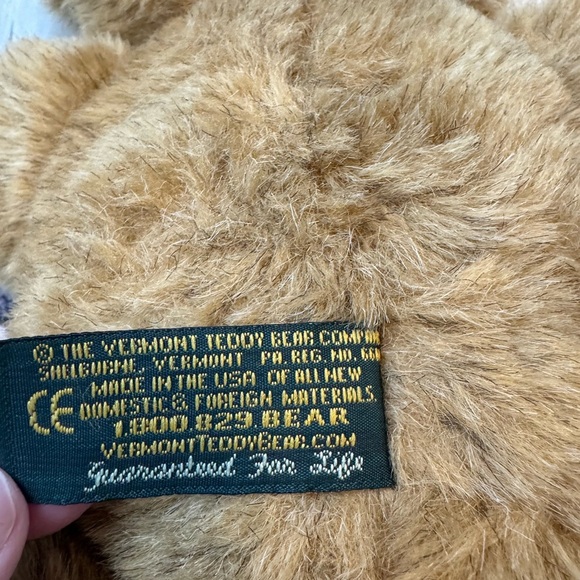 Vermont Teddy Bear Classic 18 Inch Brown - Picture 7 of 9